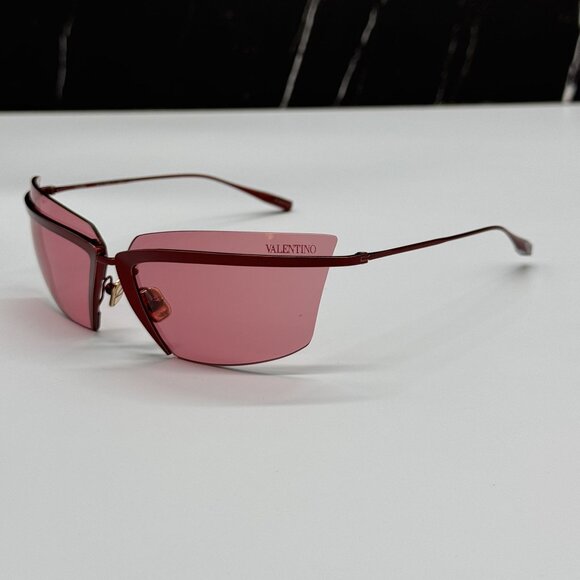NEW VALENTINO SUNGLASSES RED WOMEN EYEWEAR VALENTINO V-LURE VLS-130B main image 4